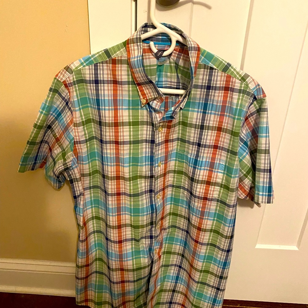 Men’s Plaid SSBD, great condition